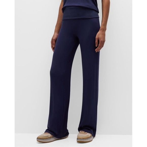 ❤️ NWT ATM MODAL RIB STRAIGHT LEG PANTS XS - Picture 1 of 14